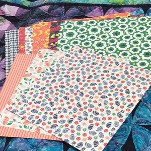 Stampin Up! Happiness Blooms 12" X12"  DESIGNER SERIES PAPER